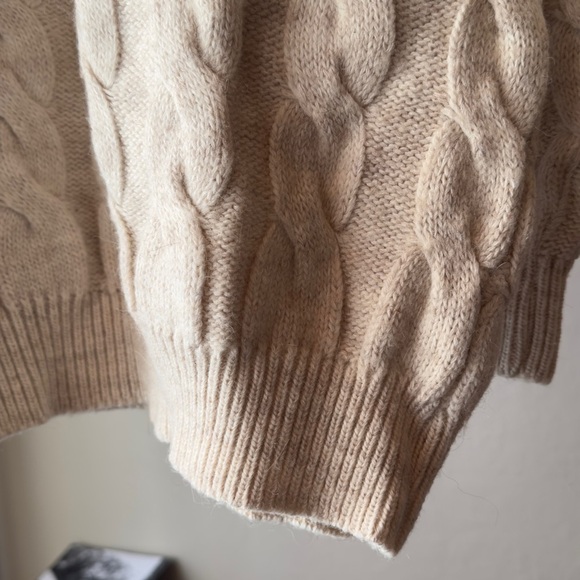 Vintage Italian Alpaca Wool Acrylic Blend Sweater - Picture 6 of 13